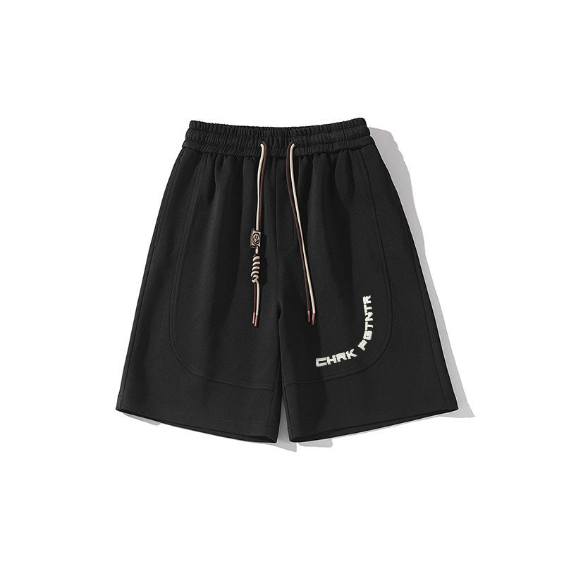 Loose Puff Print Shorts Pantaloni della tuta Uomo