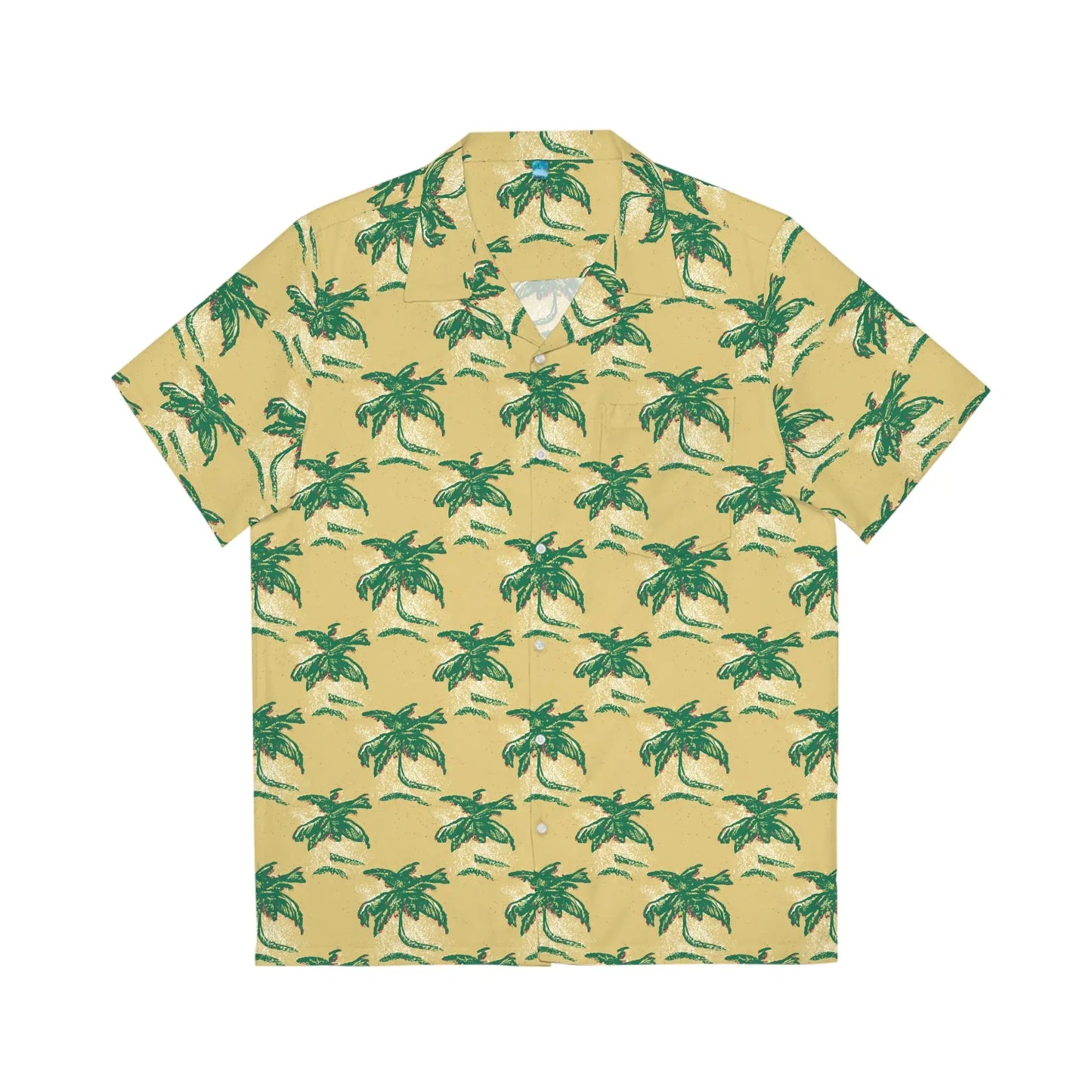 Camicia hawaiana tropicale Palm Mirage da uomo