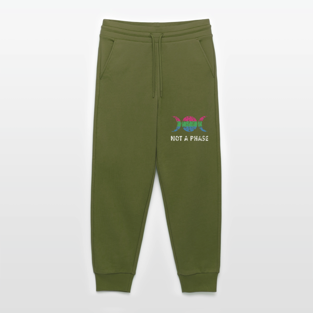 Pantaloni sportivi ecologici casual Made in UE - MOSS GREEN