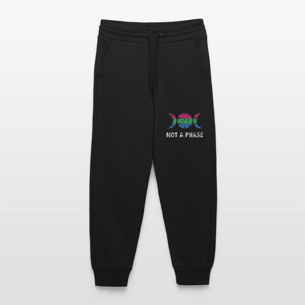 Pantaloni sportivi ecologici casual Made in UE - SOLID BLACK