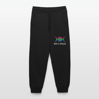 Pantaloni sportivi ecologici casual Made in UE - SOLID BLACK