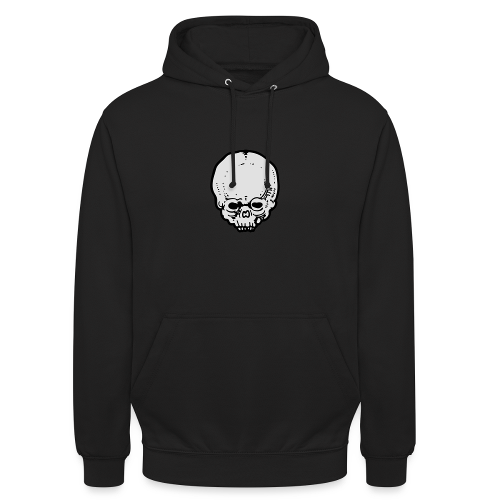 Felpa con cappuccio unisex - nero