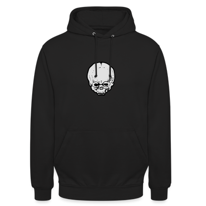 Felpa con cappuccio unisex - nero