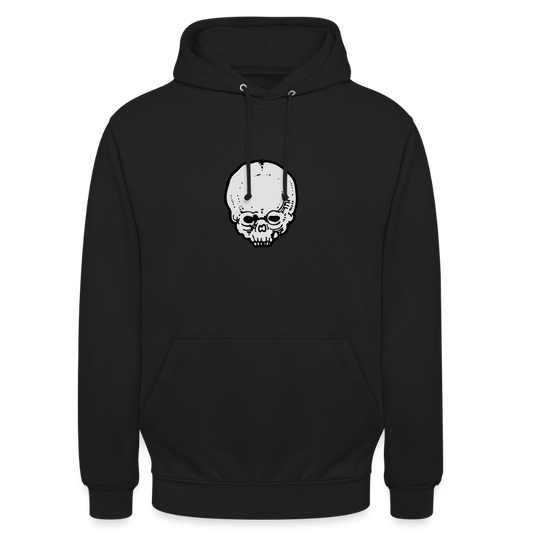 Felpa con cappuccio unisex - nero