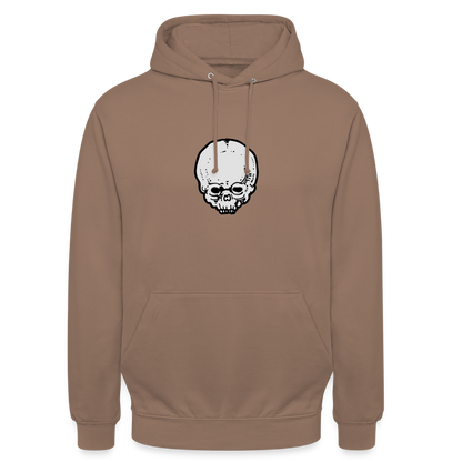 Felpa con cappuccio unisex - mokka