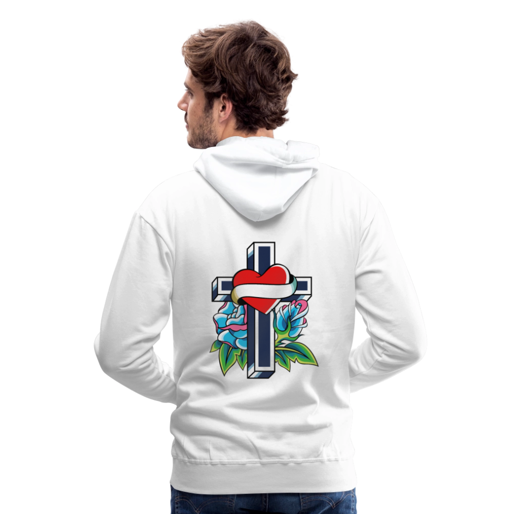 Men’s Premium Hoodie - white