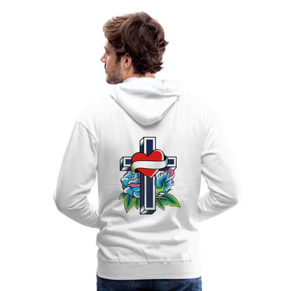 Men’s Premium Hoodie - white