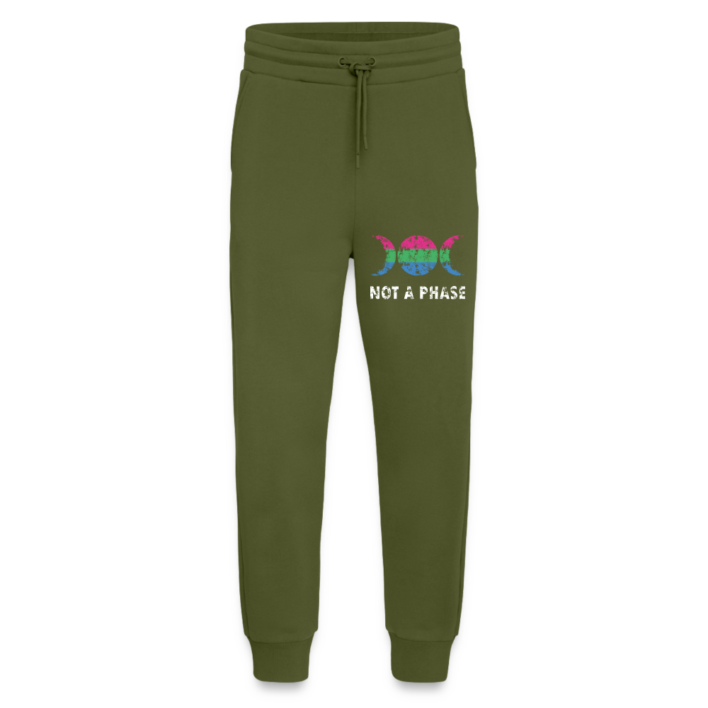 Pantaloni sportivi ecologici casual Made in UE - MOSS GREEN