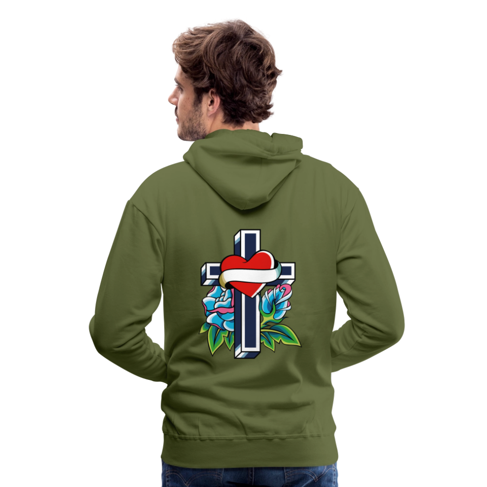 Men’s Premium Hoodie - olive green
