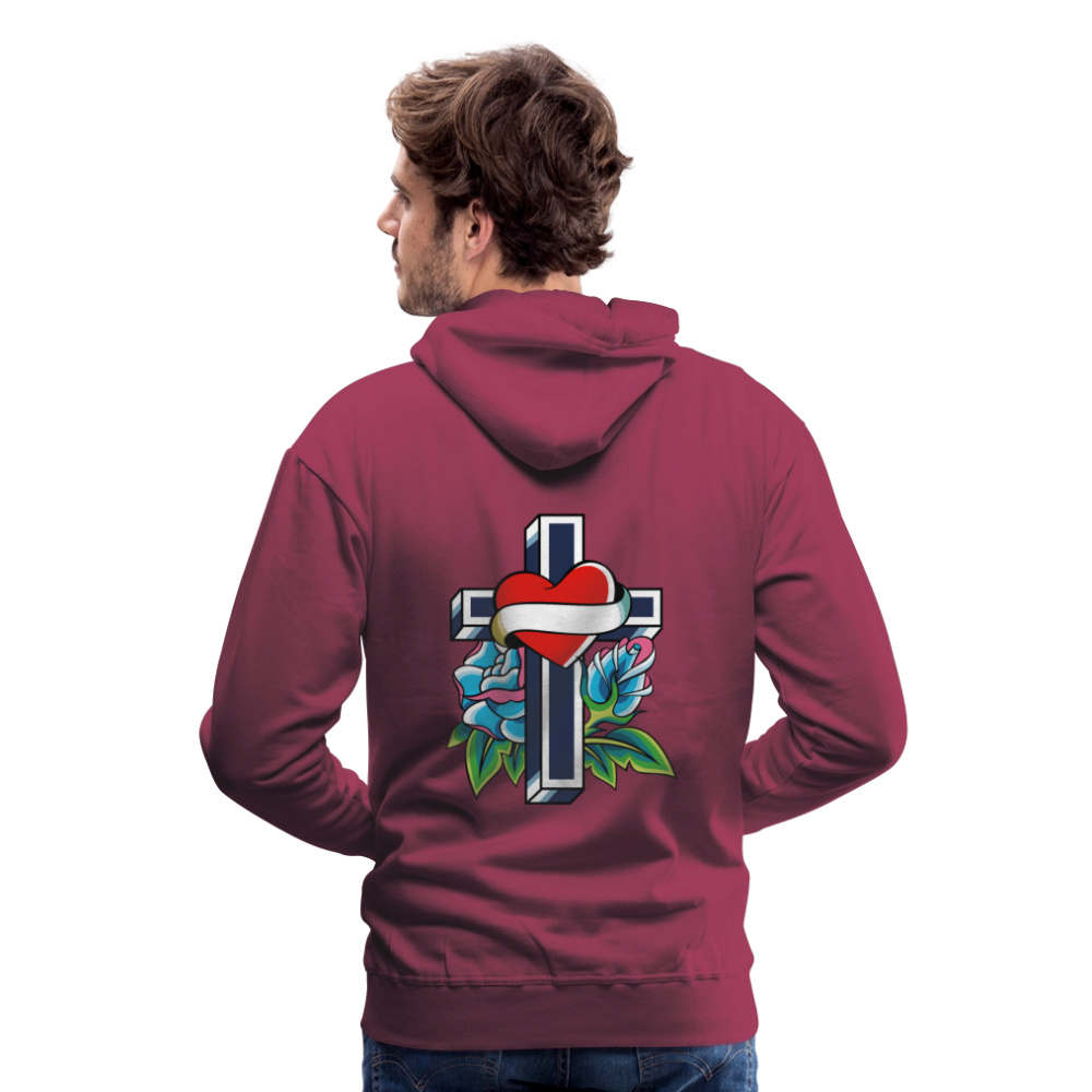 Men’s Premium Hoodie - bordeaux