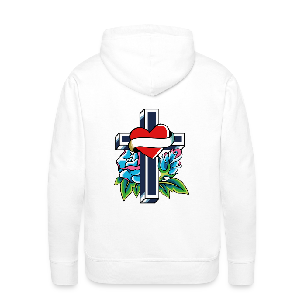 Men’s Premium Hoodie - white