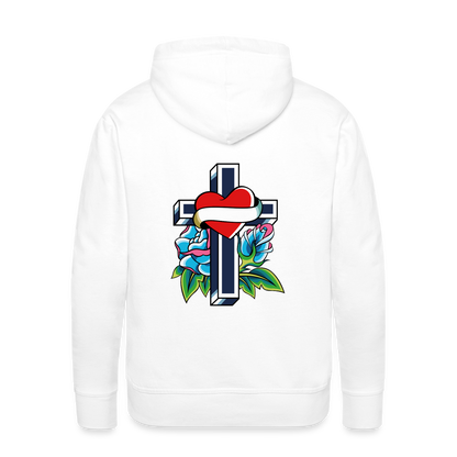Men’s Premium Hoodie - white