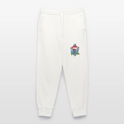 Pantaloni sportivi ecologici casual Made in UE - OFF WHITE