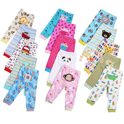 Leggings per bambini con stampa cartoon 5 pezzi