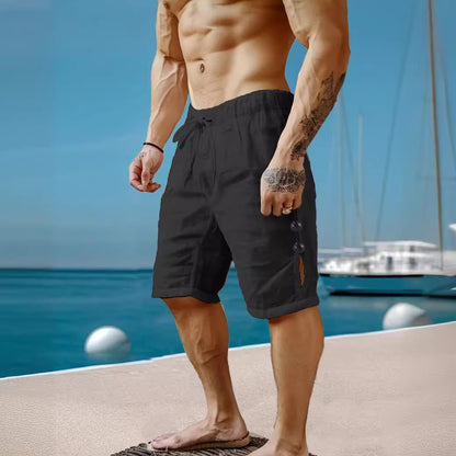 Pantaloncini estivi con tasca e coulisse, elastico in vita, comodi