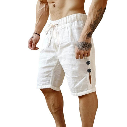 Pantaloncini estivi con tasca e coulisse, elastico in vita, comodi