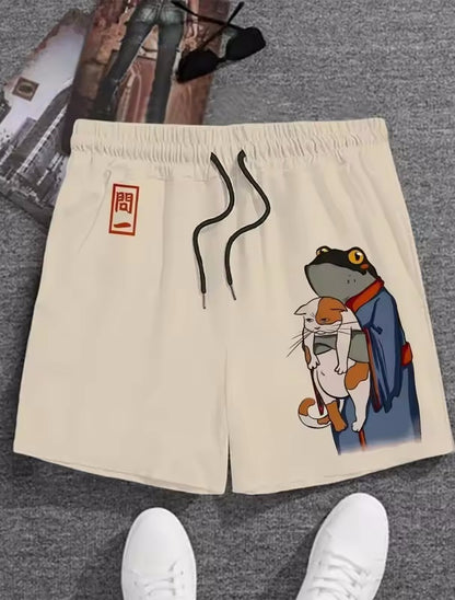 Nuovi pantaloni da spiaggia da uomo taglie forti stampati in 3D