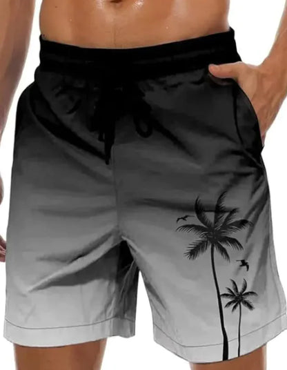 Pantaloni da spiaggia larghi e stampe 3D
