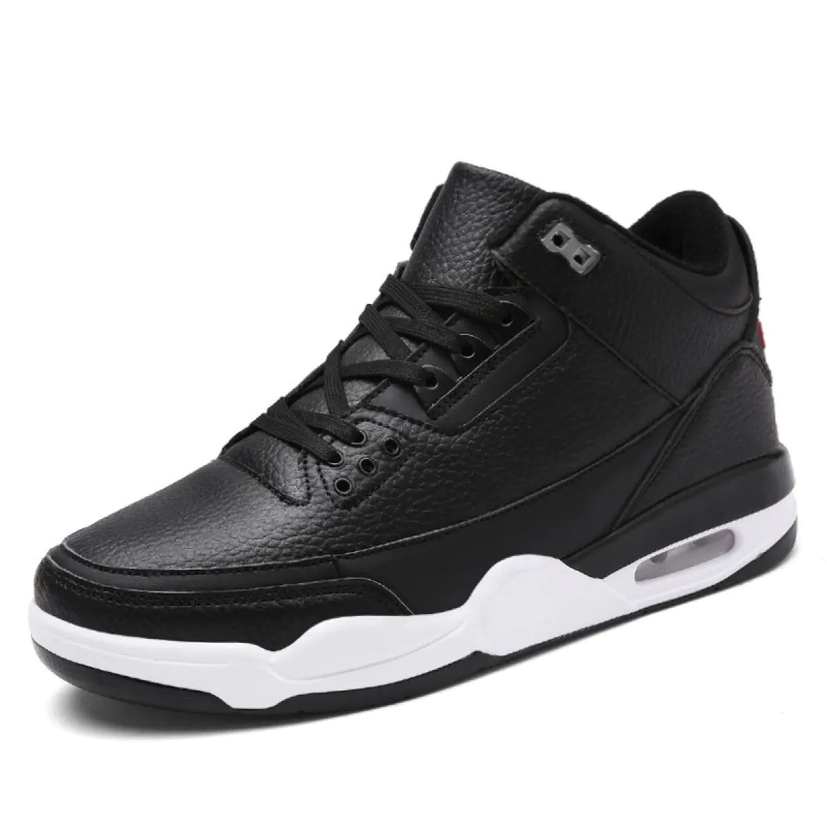 Scarpe di gomma in pelle