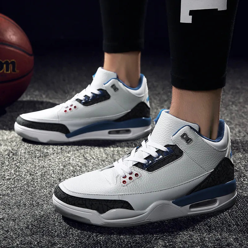 Scarpe di gomma in pelle