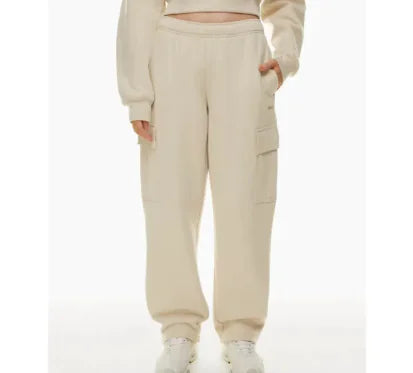 Pantaloni alla caviglia a vita alta e gamba larga