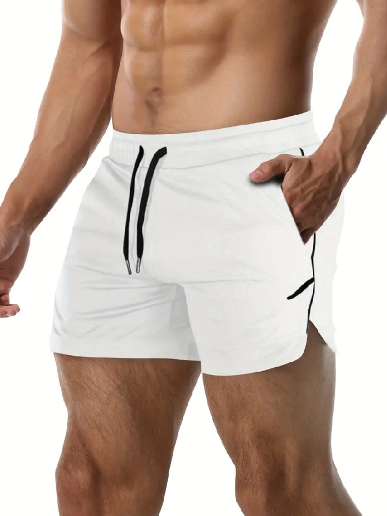 Pantaloni da corsa casual sottili in rete traspirante ad asciugatura rapida