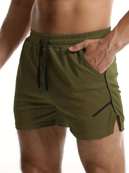 Pantaloni da corsa casual sottili in rete traspirante ad asciugatura rapida