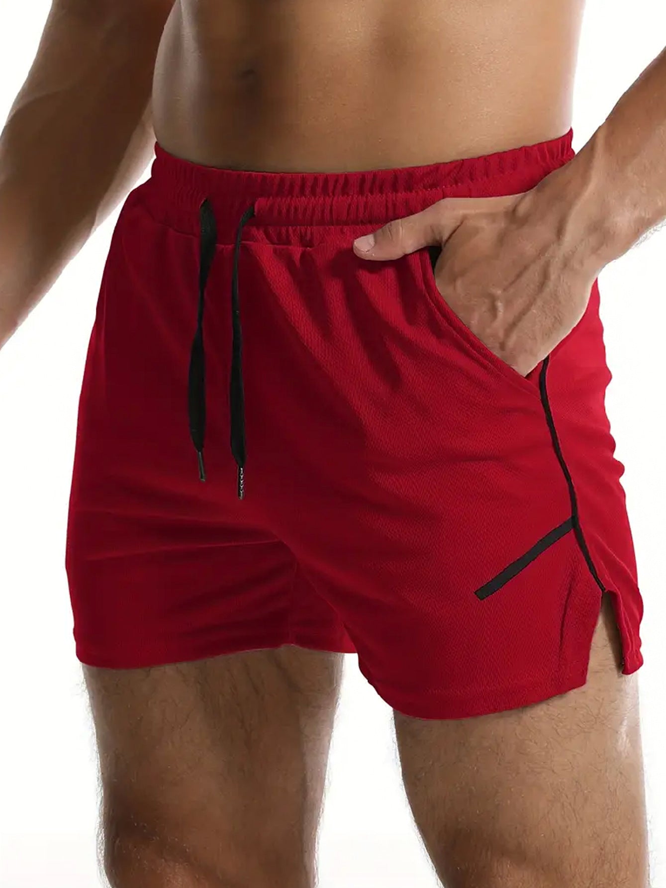 Pantaloni da corsa casual sottili in rete traspirante ad asciugatura rapida