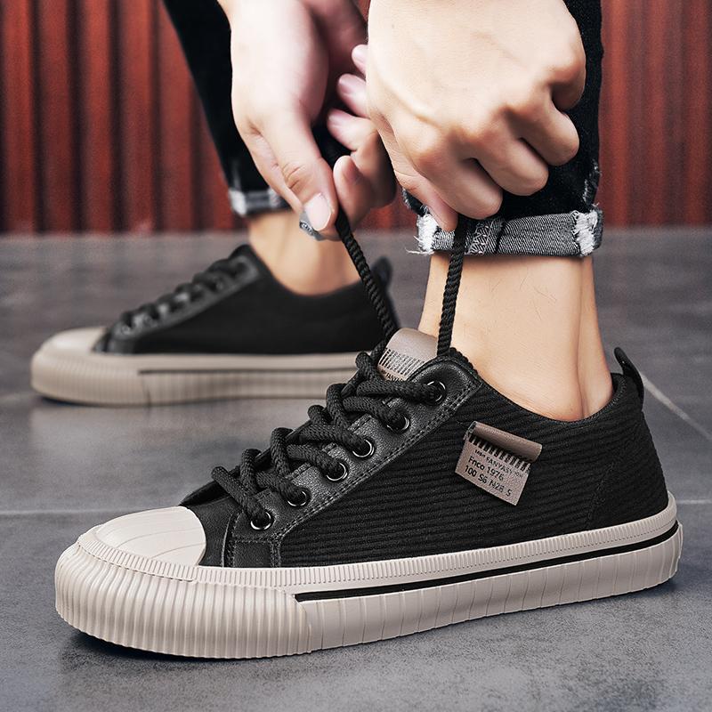 Corduroy Low-top Comfortable Small Casual Shoes