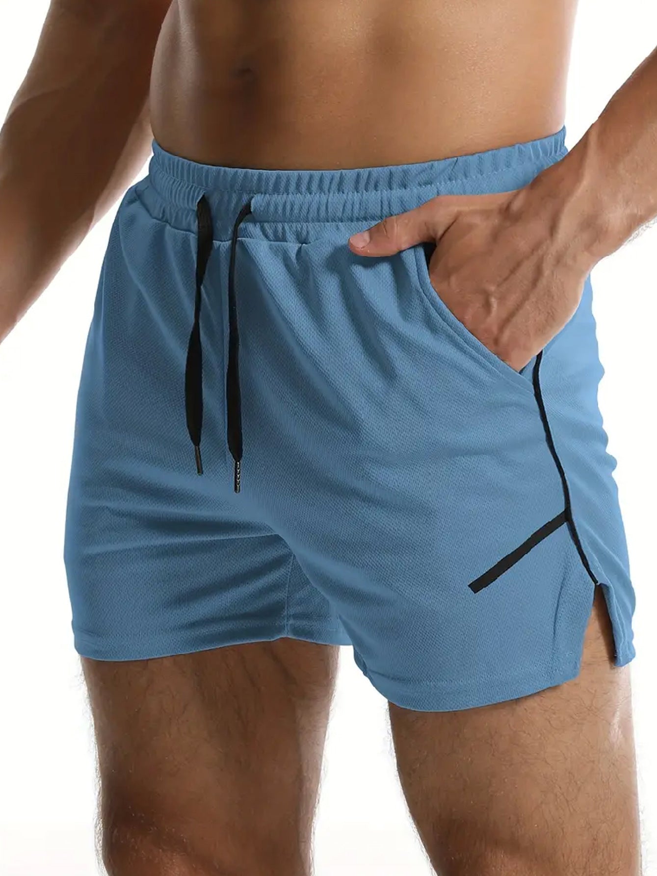 Pantaloni da corsa casual sottili in rete traspirante ad asciugatura rapida