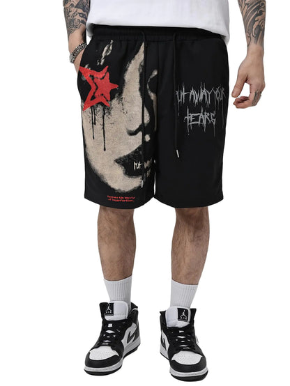 SOLY HUX Pantaloncini Grafici Uomo,