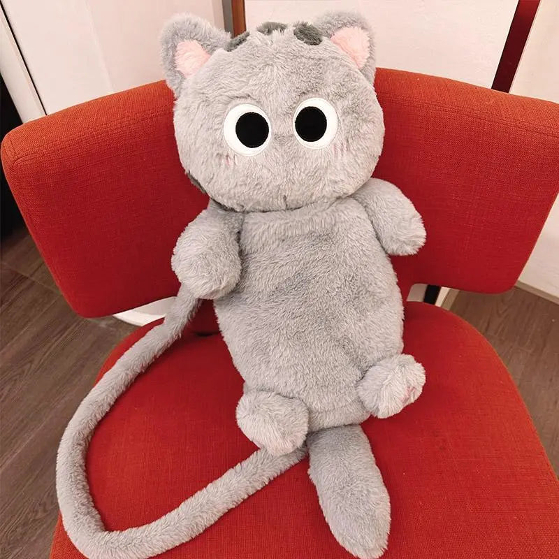 Zaino in peluche per ragazze – Borsa da studente moderna