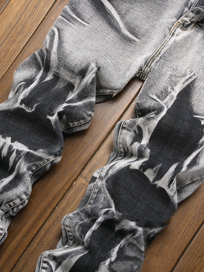 Slim Fit All-match Grigio Uomo Confortevole