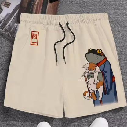 Nuovi pantaloni da spiaggia da uomo taglie forti stampati in 3D