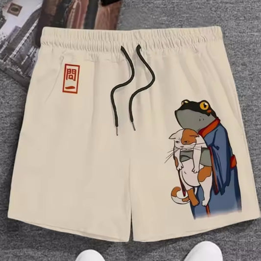 Nuovi pantaloni da spiaggia da uomo taglie forti stampati in 3D