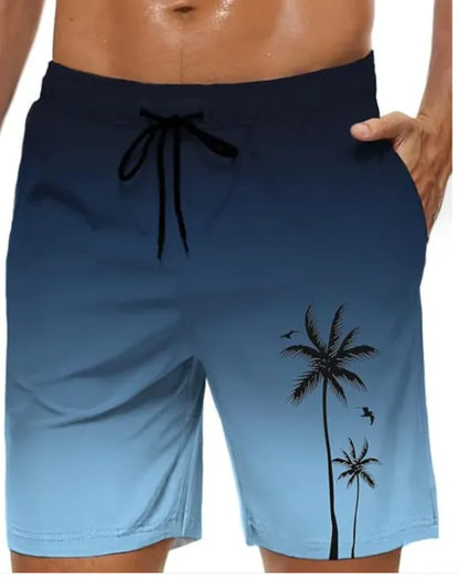 Pantaloni da spiaggia larghi e stampe 3D