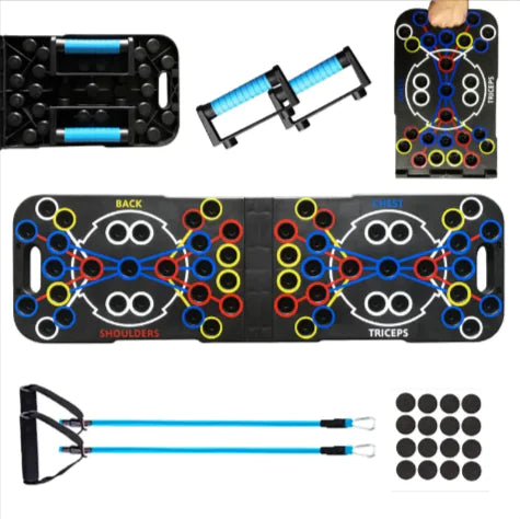 Tabla de Flexiones Multifuncional de 54 Agujeros